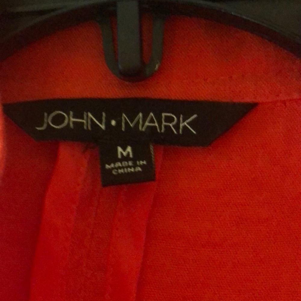 John Mark Orange Tunic Size M - Picture 4 of 4